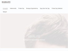 Tablet Screenshot of hairlife.com.tr