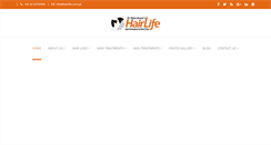 Desktop Screenshot of hairlife.com.pk
